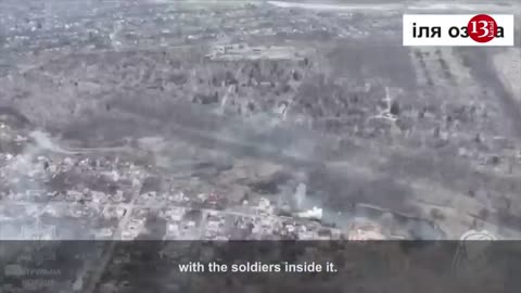 Ukrainian patrol officers attack the houses where Russians were resting