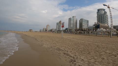 Tel aviv beach NOV 2021