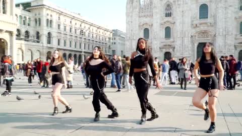 [KPOP IN PUBLIC IN ITALY] STEFFLON DON _ 16 SHOTS (BLACKPINK CHOREO) Dance Cover - M2B