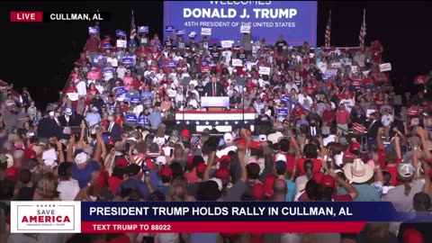 8/21/21 Cullman AL President Donald Trump Everything woke turns to sh*t Link to full rally below 👇