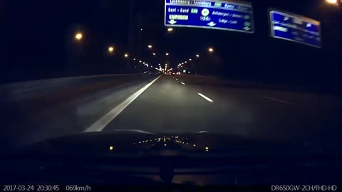 Truck Dropping Its Load On The Highway