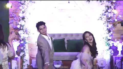 Groom surprises Bride with Hataw Kpop Dance during wedding