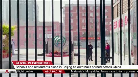 COVID-19: Schools and restaurants close in Beijing; outbreaks spread across China