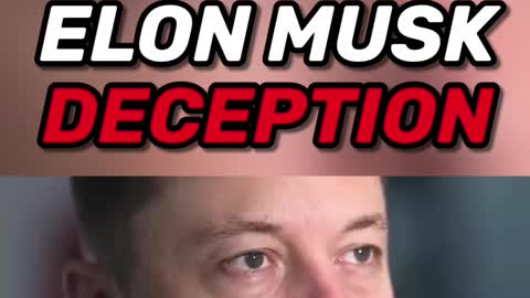 Musk is a rouge billionaire who pretends like he isn’t a part of the global cabal.