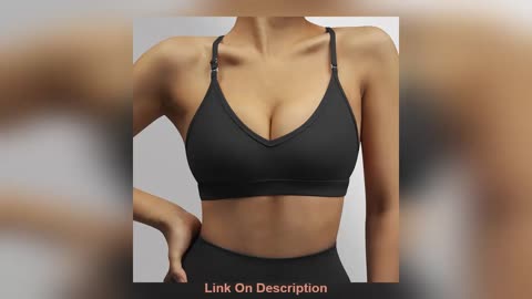 Discount Yoga Sports Bras Women Crop Top Breathable