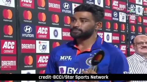 Mohammed Siraj Give Some Emotional Messages After Man of The Series India Vs South Africa 3rd ODI