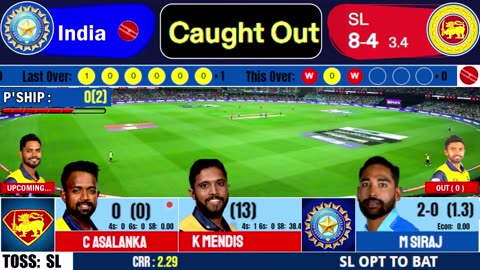 INDIA vs SRI LANKA Final Match Live - IND vs SL Asia cup Live Score