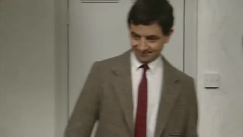 Mr Bean with Trouble