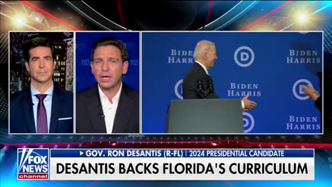 DeSantis Eviscerates Kamala Harris' 'Fake Narrative' About Florida's Education Curriculum