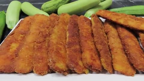 Best Crispy Fried Zucchini - Recipe