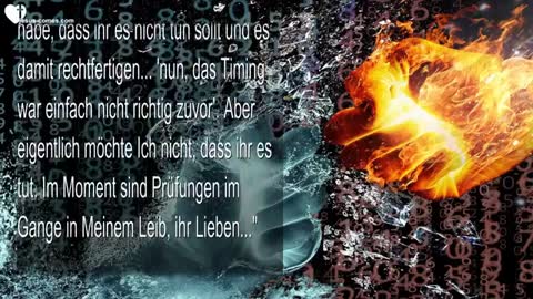 Erkennt Meine Stimme in euch & Seid immer dankbar ❤️ Liebesbrief von Jesus Christus