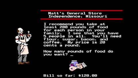 This version of The Oregon Trail was released 1990. Played as a banker and won with no one dying.