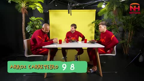 'Bobby will leave a tip' | Alisson, Fabinho & Firmino sample 'The Joy of Eating'