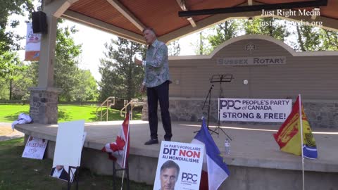 Maxime Bernier - Mad Max Tour Sussex, New Brunswick