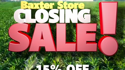 Store Closing Sale!