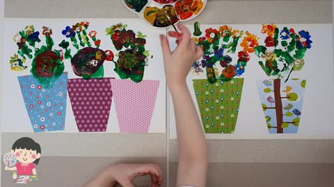 SPRING CRAFTS FOR KIDS _ EASY DIY SPRING ART PROJECT