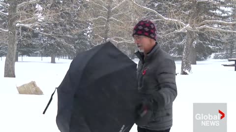 Beaver Blood Moon - Full lunar eclipse fills skies over Canada