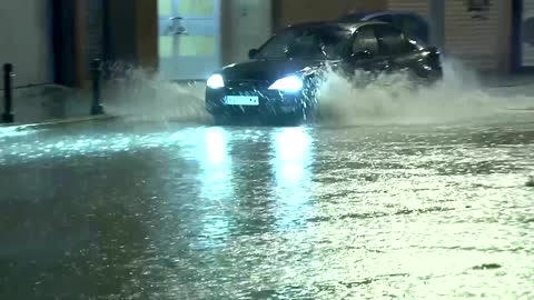 Record-breaking May rain in Valencia triggers floods