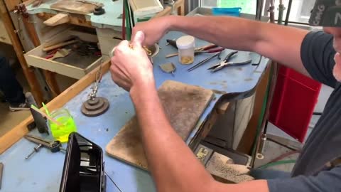 Making a Pure Gold Cuban Link Chain (Handmade 24 Karat)