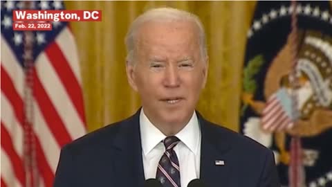 Biden - High Gas Prices Are Putin's Fault