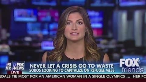 2015, Kaitlan Collins, Talks about George Soros Trying to Change America with Immigration