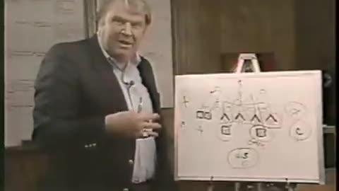 January 1986 - John Madden Goes to Chalkboard to Explain Chicago Bears Defense