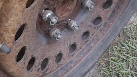 Loose Lug Nuts.