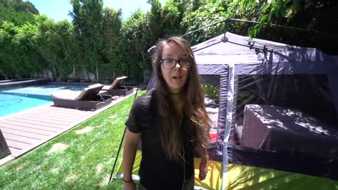 Check out Jenna marbles Camping In Our Backyard