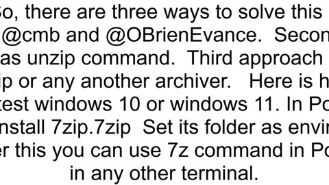 quotThe zip extension and unzip7z commands are both missing skippingquot in Windows during Composer