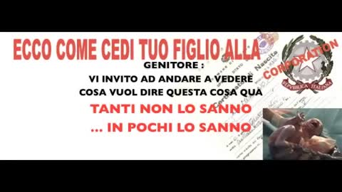 ECCO COME CEDI TUO FIGLIO ALLA CORPORATION AMERICANA REPUBBLICA ITALIANA Italia dal 1933, è una corporation privata, iscritta al S. E. C. di Washington DC,la repubblica italiana attuale è nata poi nel 1946!!