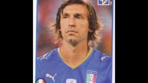 PANINI STICKERS ITALY TEAM WORLD CUP 2010