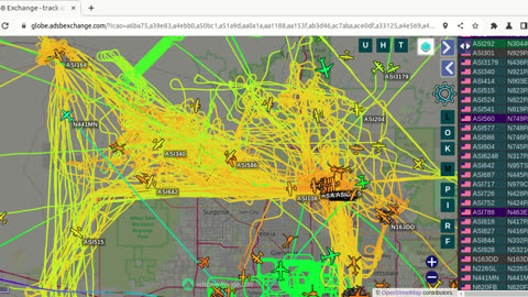 China, N921PA gang stalking over Morristown Arizona and has been doing this since 2014