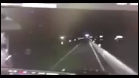 apparition Caught on Dash cam!