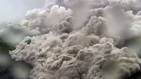 Eruption of Indonesia's Mount Semeru in Java