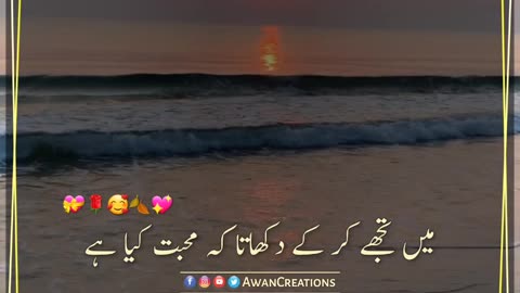 Mohabbat Kya Hy | Urdu Poetry | Status Video | Rumble Video