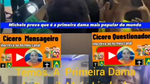 Temos. A Primeira Dama do Brasil Mais Linda do Mundo, No PL. 30/03/2023