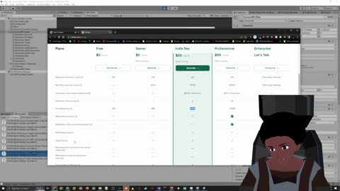 (enVtuber) Crafting some Ai Npc friends in Unity