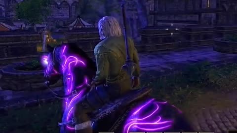 Elder Scrolls Online - I got this mount and I'm new to the game. Testing Upload #gaming #horse