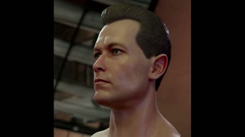 3d model Robert Patrick T1000