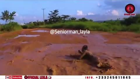 Hilarious-Reckless Cab Driver Ends Up Making Passenger Fall In A Dirty Pool