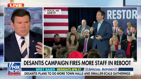 A painful question from Fox News' Bret Baier - Is Ron DeSantis the next Scott Walker?