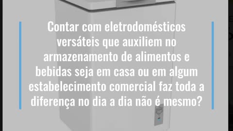 Freezer Industrial Horizontal 1 Porta Midea 100L - CFA10B1