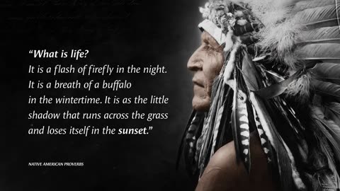 These Native American Proverbs Are Life Changing