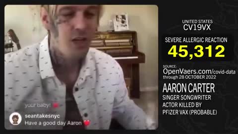 Aaron Carter Corrects Mockingbird Media: He Got The Pfizer Shot!