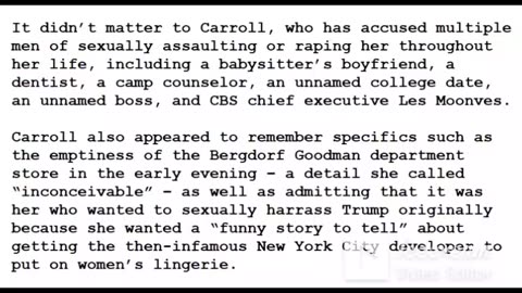 24-0128 - The Trump-Carroll Case - Greatest Miscarriage of Justice in Modern American History