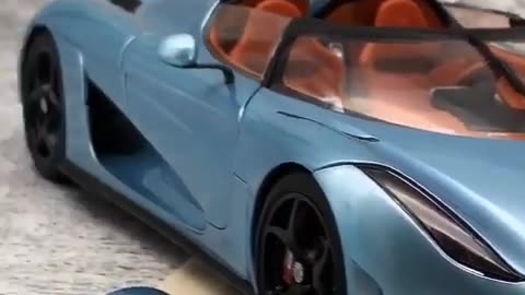 luxury Koenigsegg Regera sports car