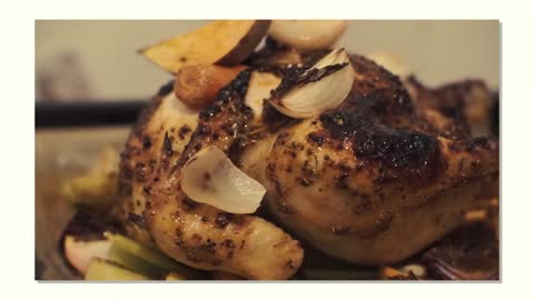 CGEats- Honey Mustard Roast Chicken with Couscous