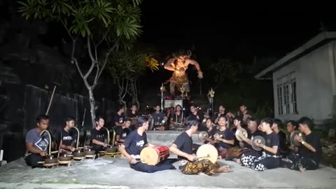 Baleganjur Ogoh-Ogoh gamelan in bali