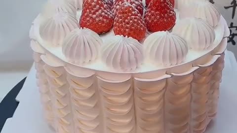 Amazing Strawberry 🍓 Cake Decoration Ideas_ FoodiesLand_