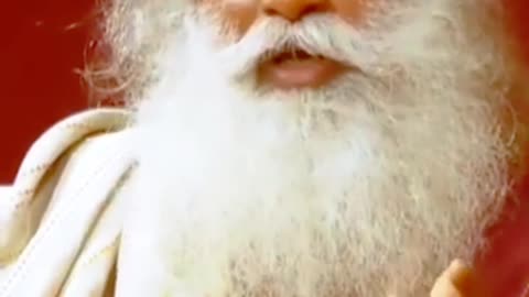 Aupam is talking with Sadhguruji